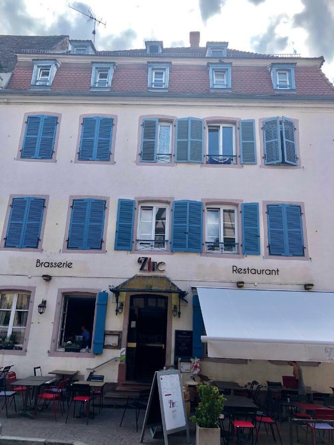 Апартаменты Sous Les Toits Du Zinc - Climatise Кольмар Экстерьер фото